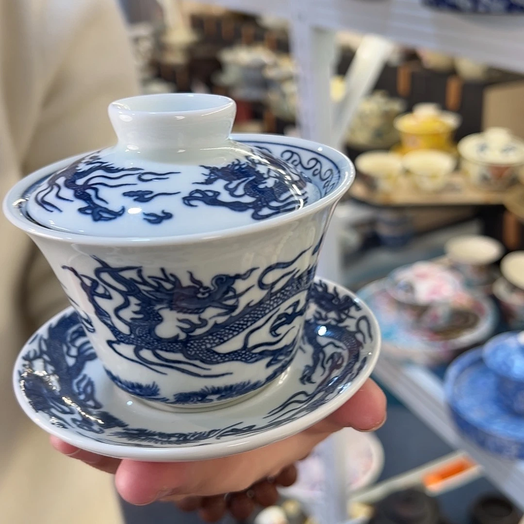 盖碗很漂亮我很喜欢