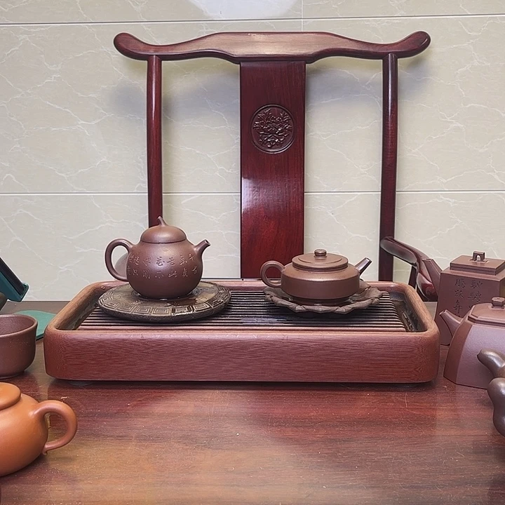 紫砂茶宠大*原矿底槽清全手工紫砂壶