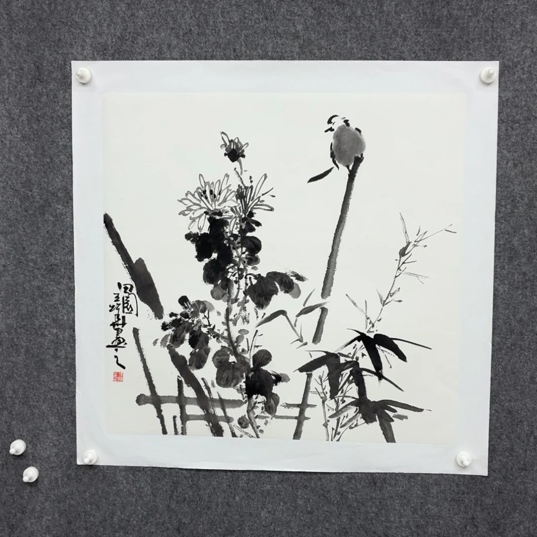 国画宣纸王烨老师作品