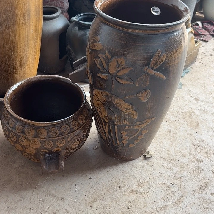 粗陶瑕疵19/39，20/16进水口2.5厘米