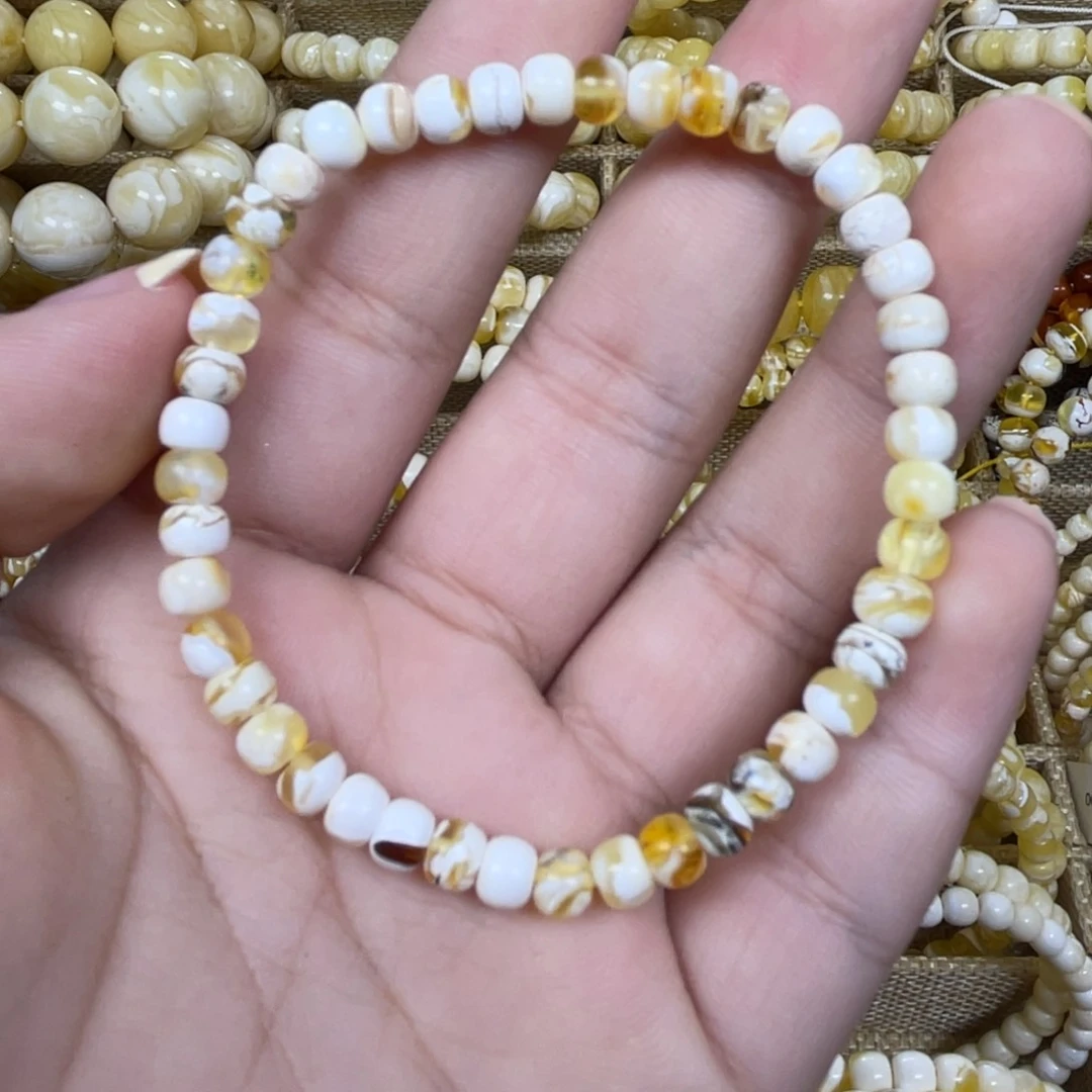 手绳琥珀未镶嵌5m