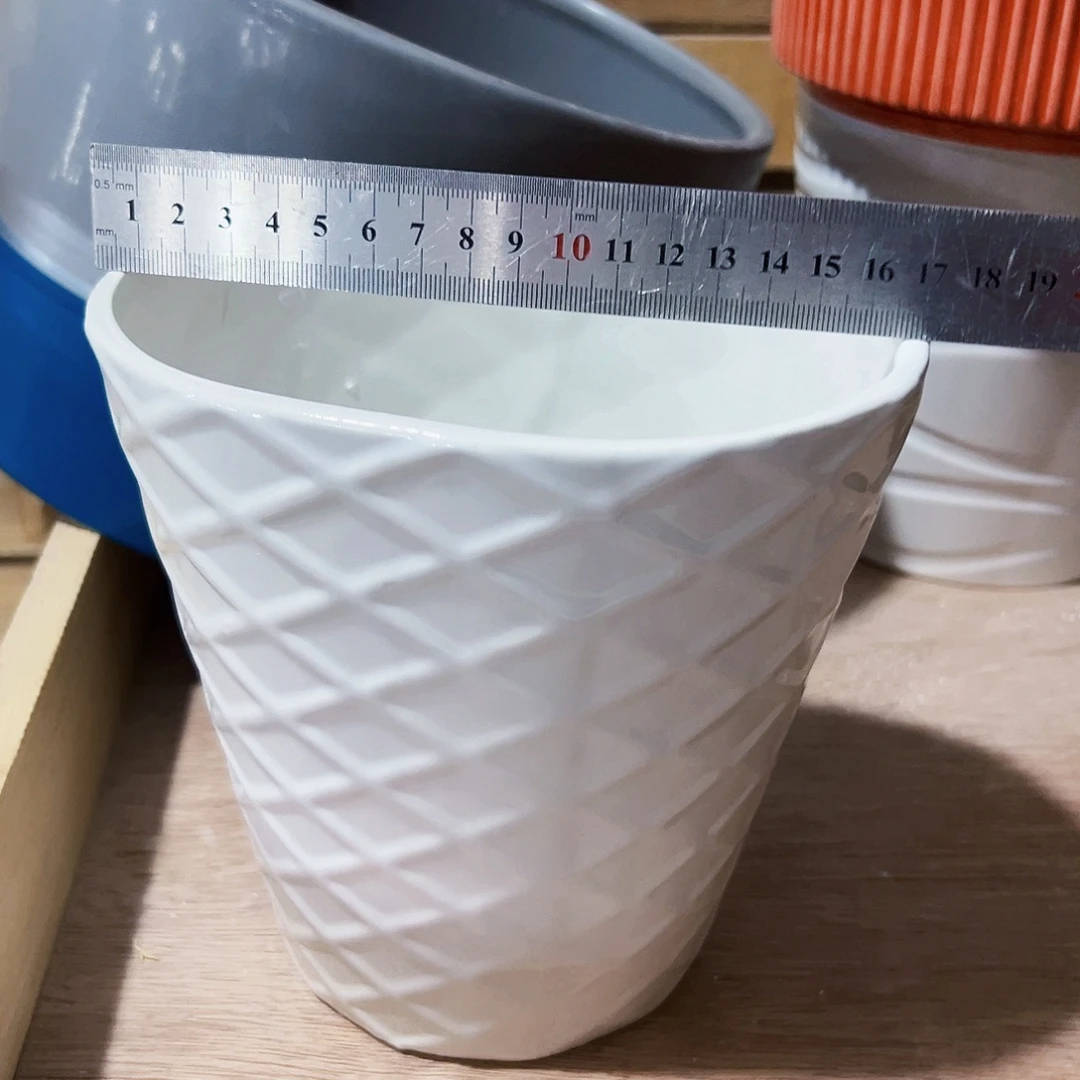 有孔，外贸尾单陶瓷花盆凑单10米包邮