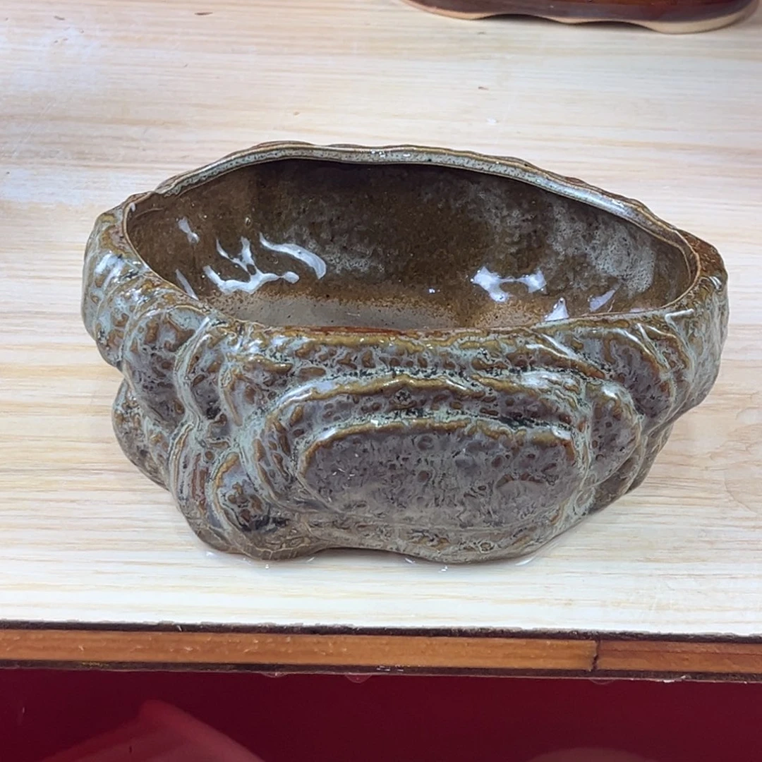 陶瓷绿植多肉微瑕花盆口径17-12-8.5