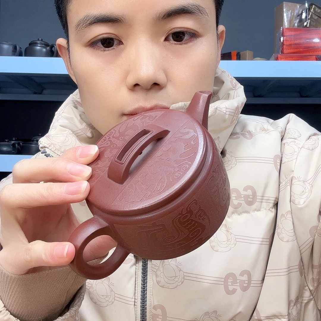 紫砂茶壶民间手艺人全手工制作