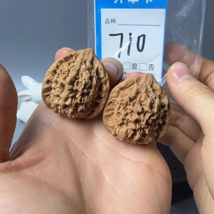 文玩核桃吊坠官帽37