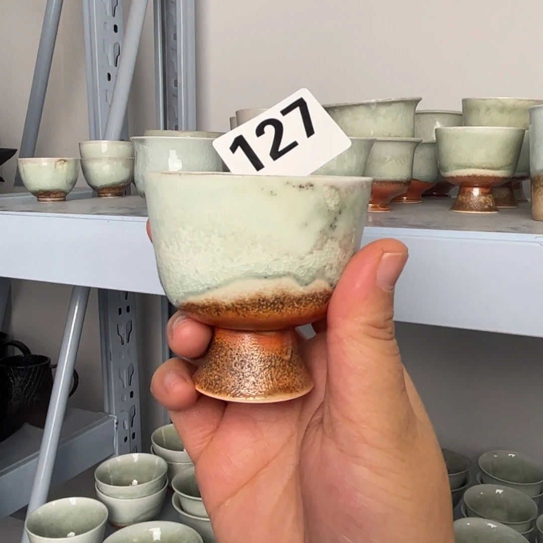 瓷杯子我们观山观水观自在
