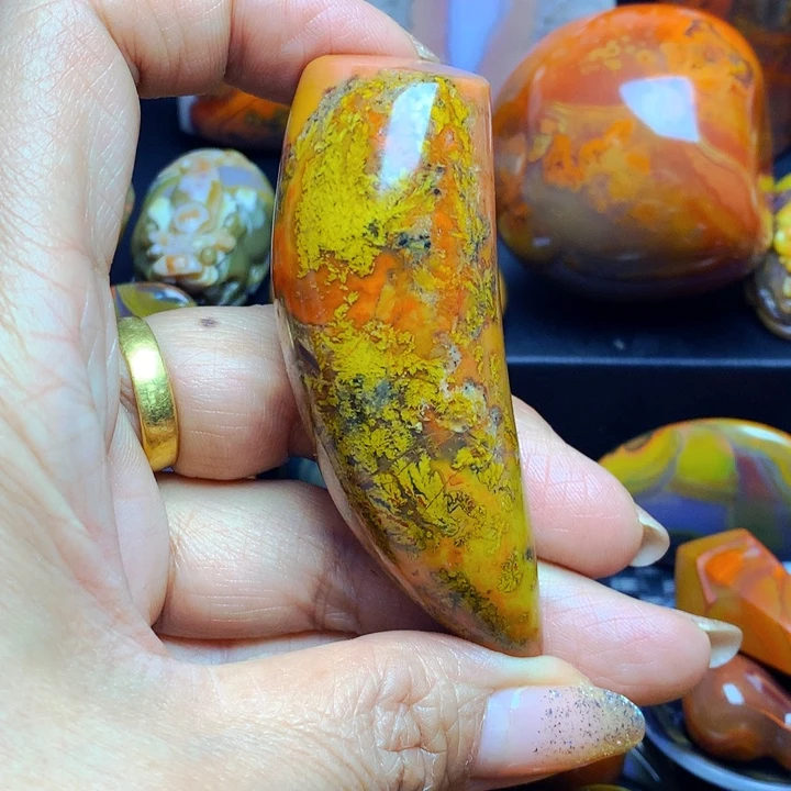 玛瑙/玉髓合金颈饰