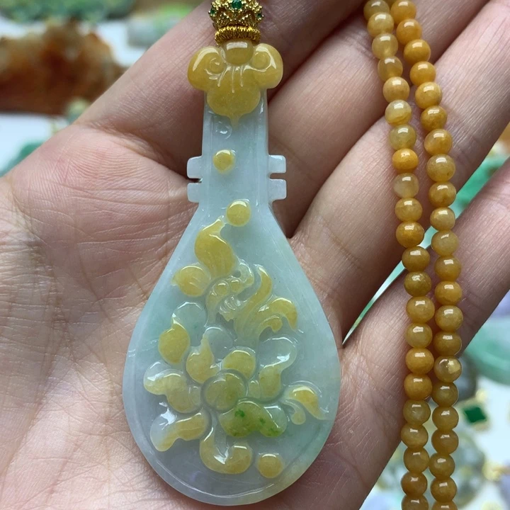 颈饰未镶嵌翡翠翡翠