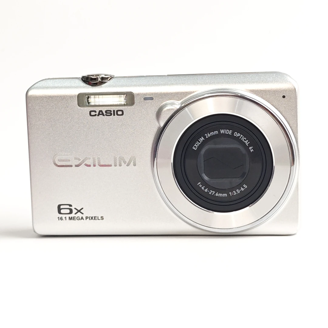 95新 Casio/卡西欧 zs27日版银色1610w像素6倍变焦港风带视频教程