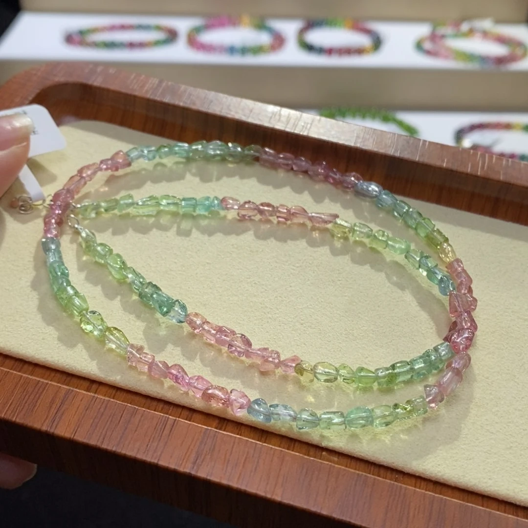 【闪购商品】碧玺手串未镶嵌两天看货期