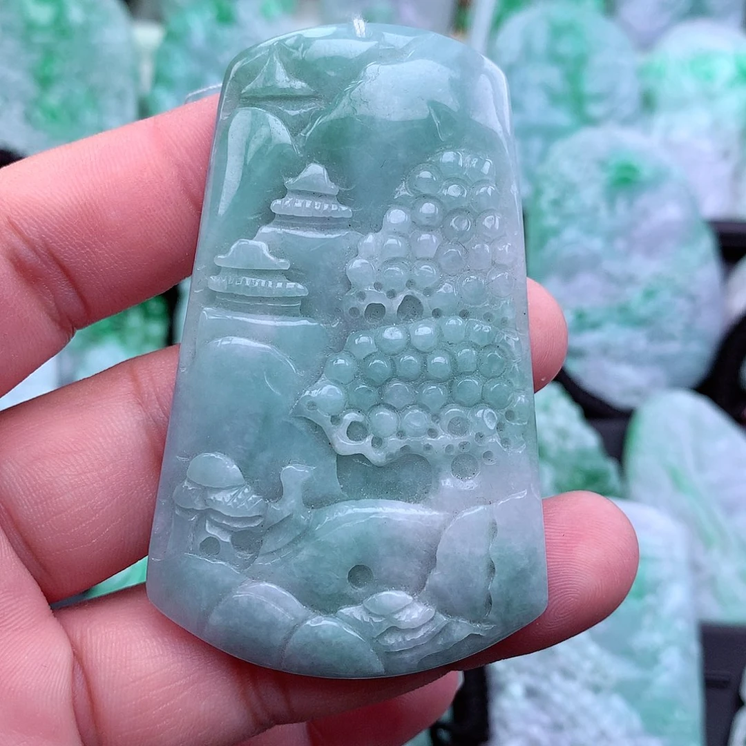 翡翠吊坠(不含链)未镶嵌