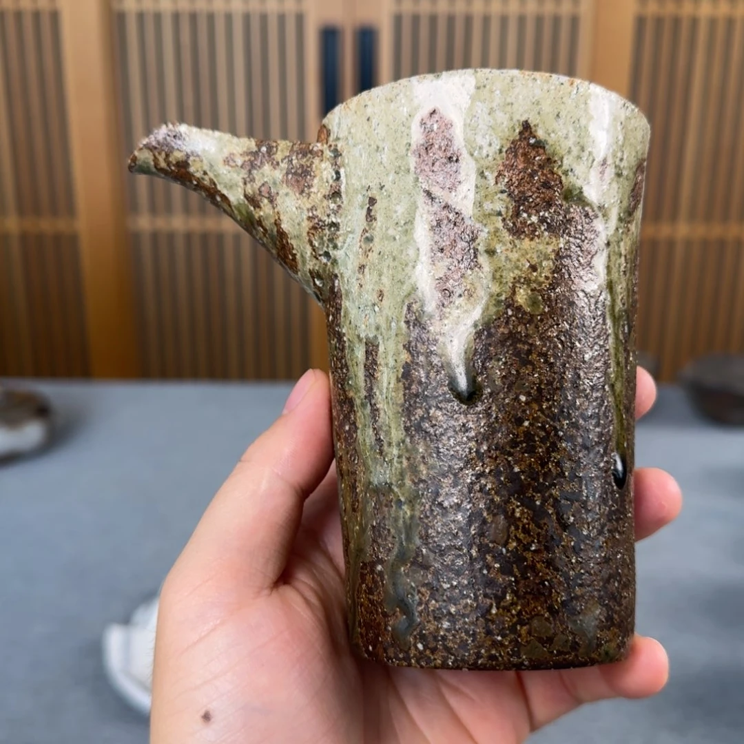 伊贺公道杯 柴烧茶具