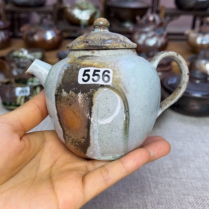 裸柴烧陶瓷手工茶器