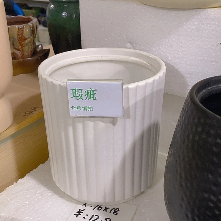 摆件多肉瑕疵盆有孔