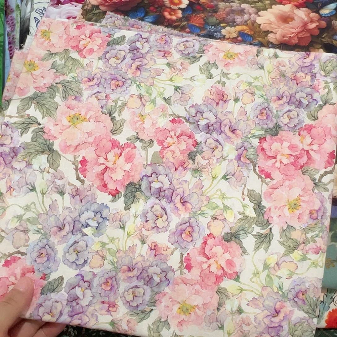 福利一米价纯棉平布1.1米宽果子布艺块