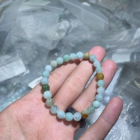 未镶嵌手链翡翠翡翠