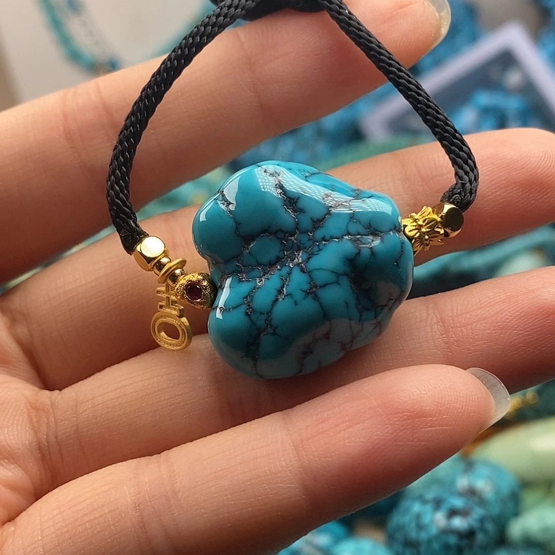 绿松石未镶嵌珠宝半成品