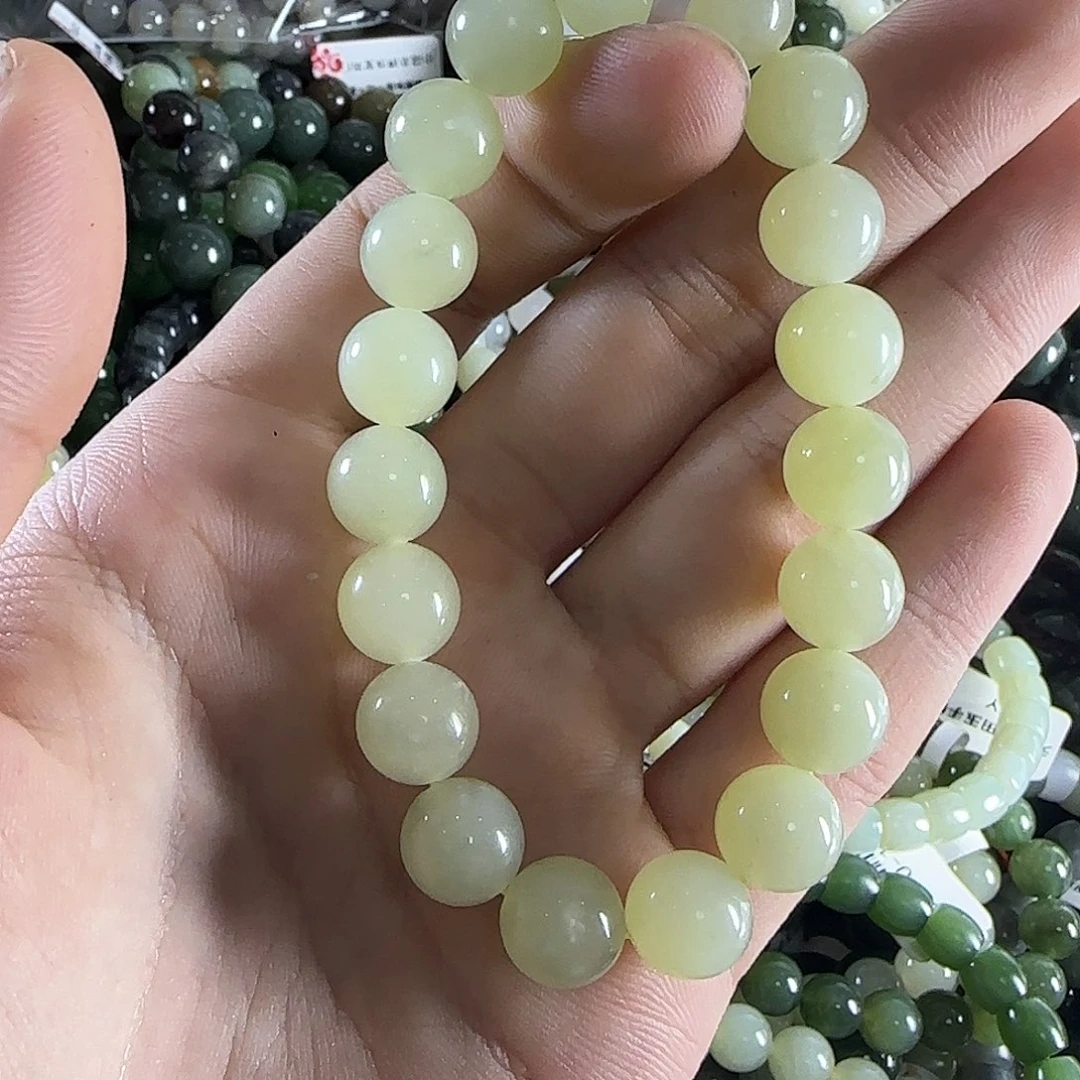 和田玉手链未镶嵌352