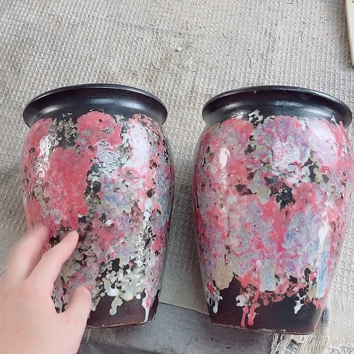 朱泥花盆口17高24sgdggdgdg