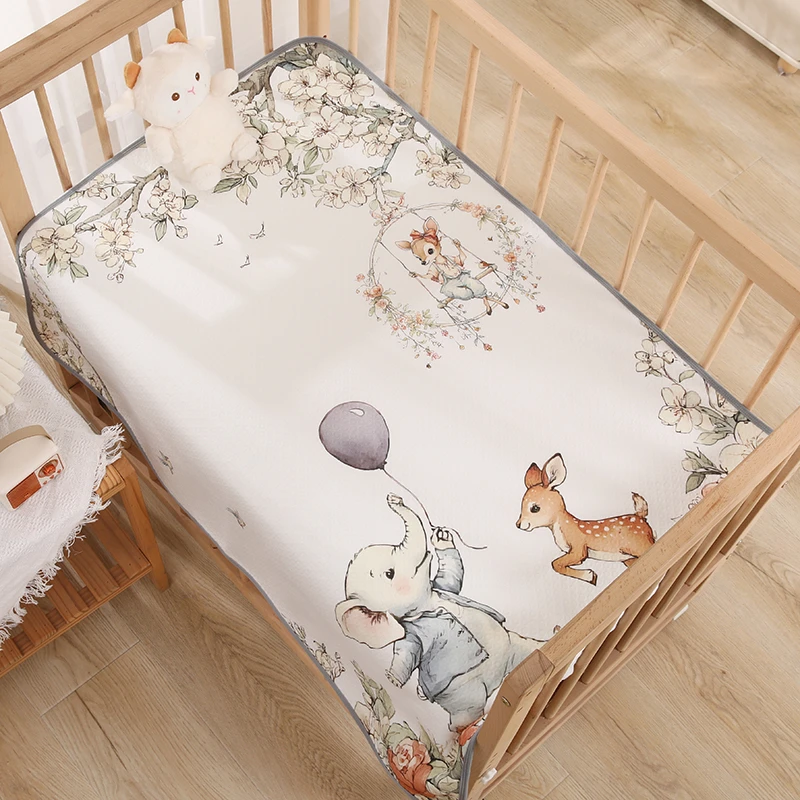 婴儿隔尿垫防水纯棉A类隔尿垫可水洗宝宝儿童大尺寸透气姨妈垫