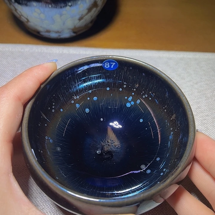 茶盏在栖落直播间选的好好看啊