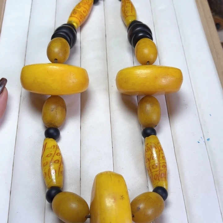 玻璃颈饰琉璃琉璃库巴