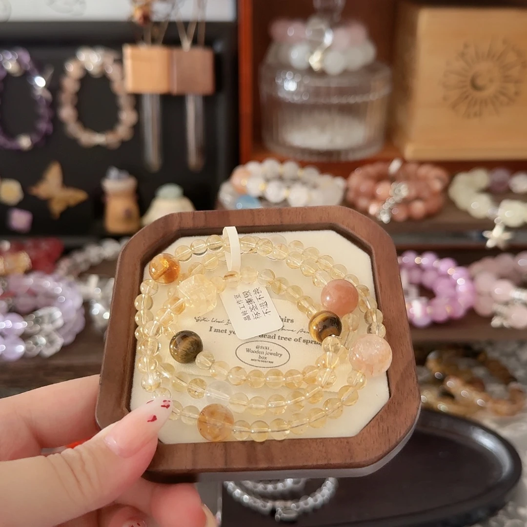 水晶铜合金3圈黄水