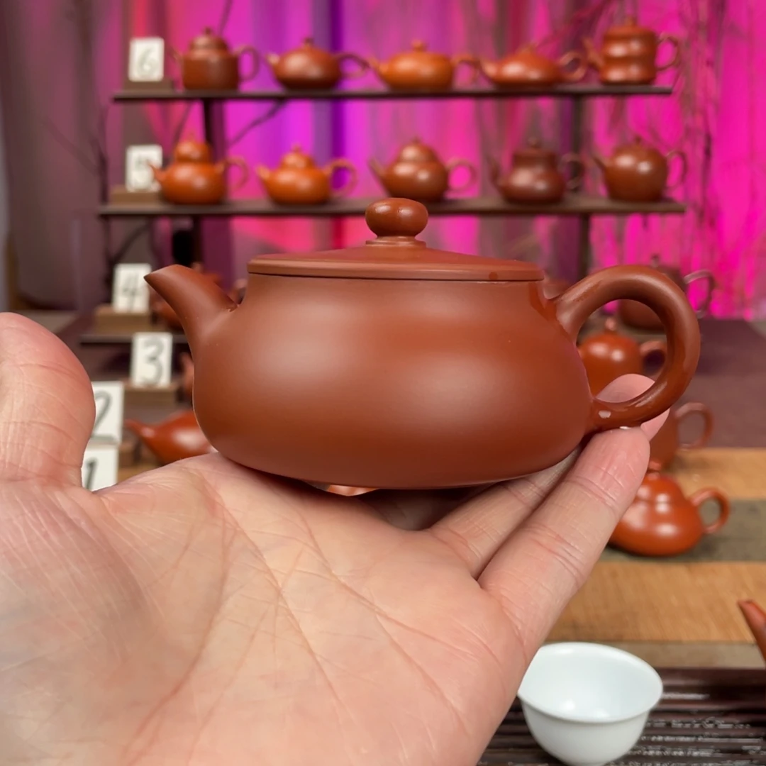 紫砂茶壶超薄明炉微瑕140cc