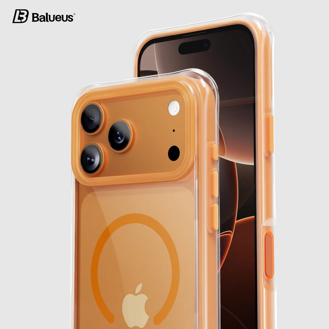 适用苹果17ProMax手机壳iPhone17Pro保护套17磁吸AI相机按键全包