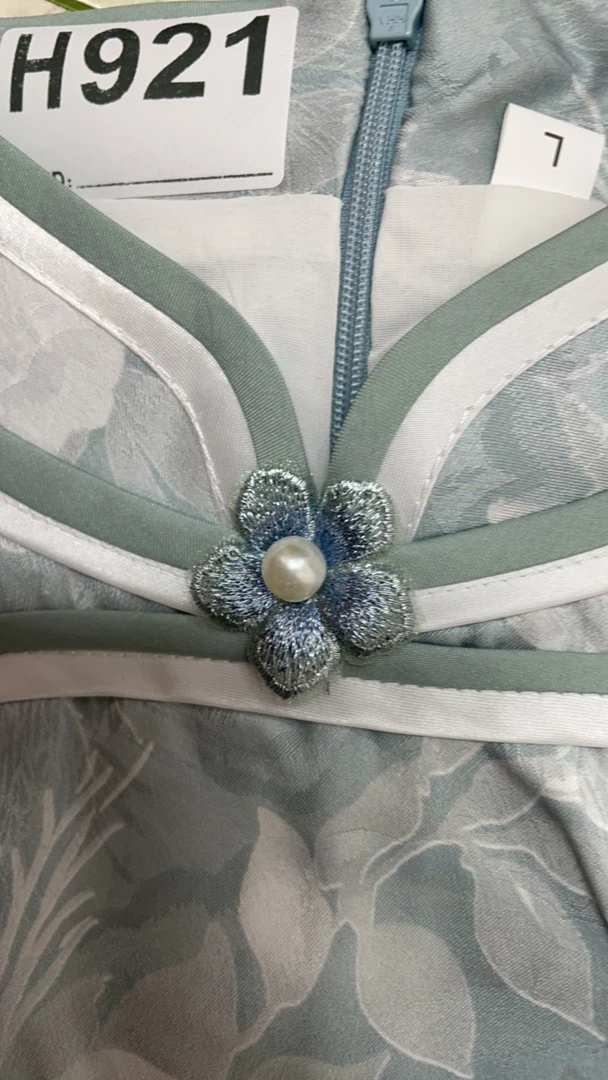 -h921-瑕------改良款旗袍百搭