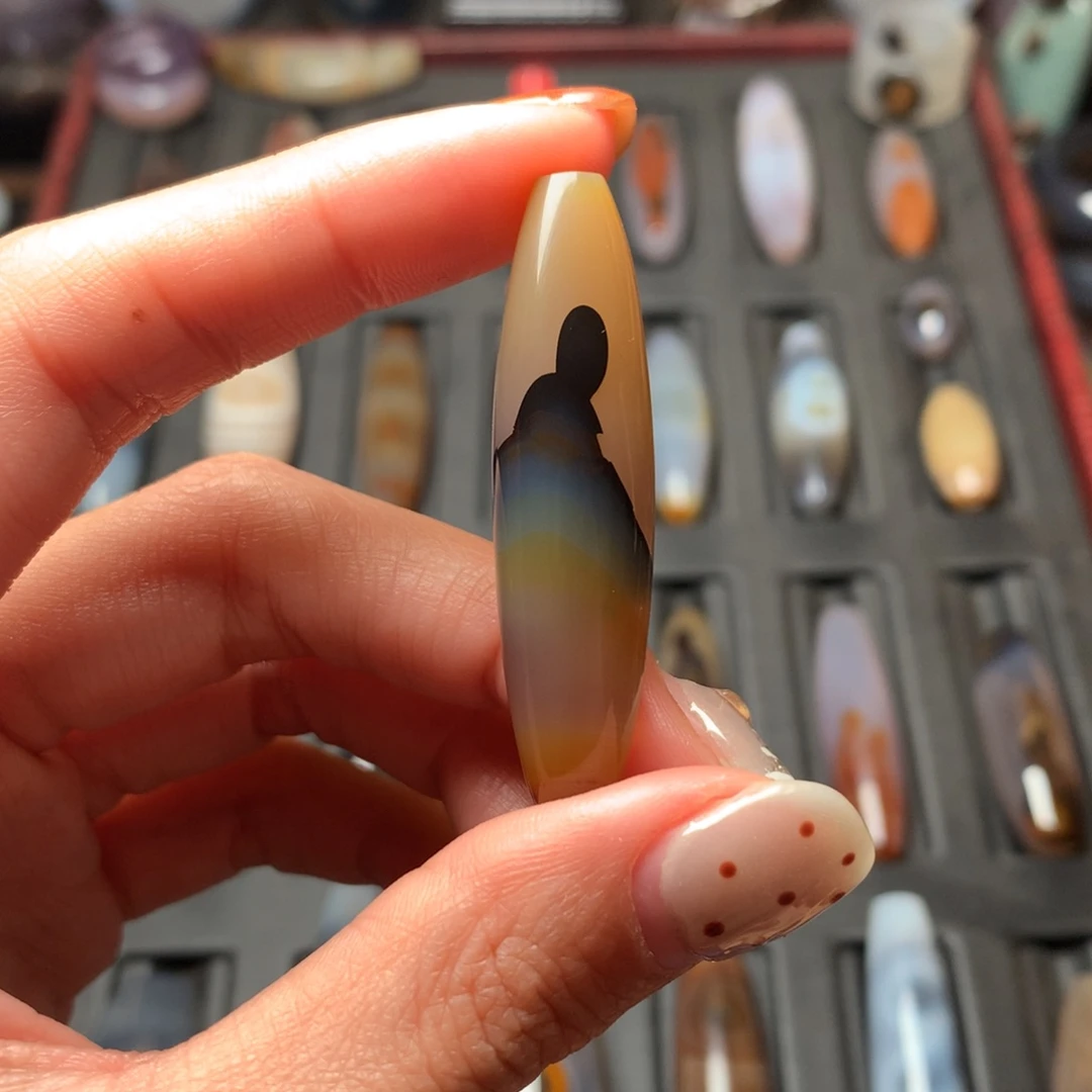 玛瑙/玉髓未镶嵌颈饰