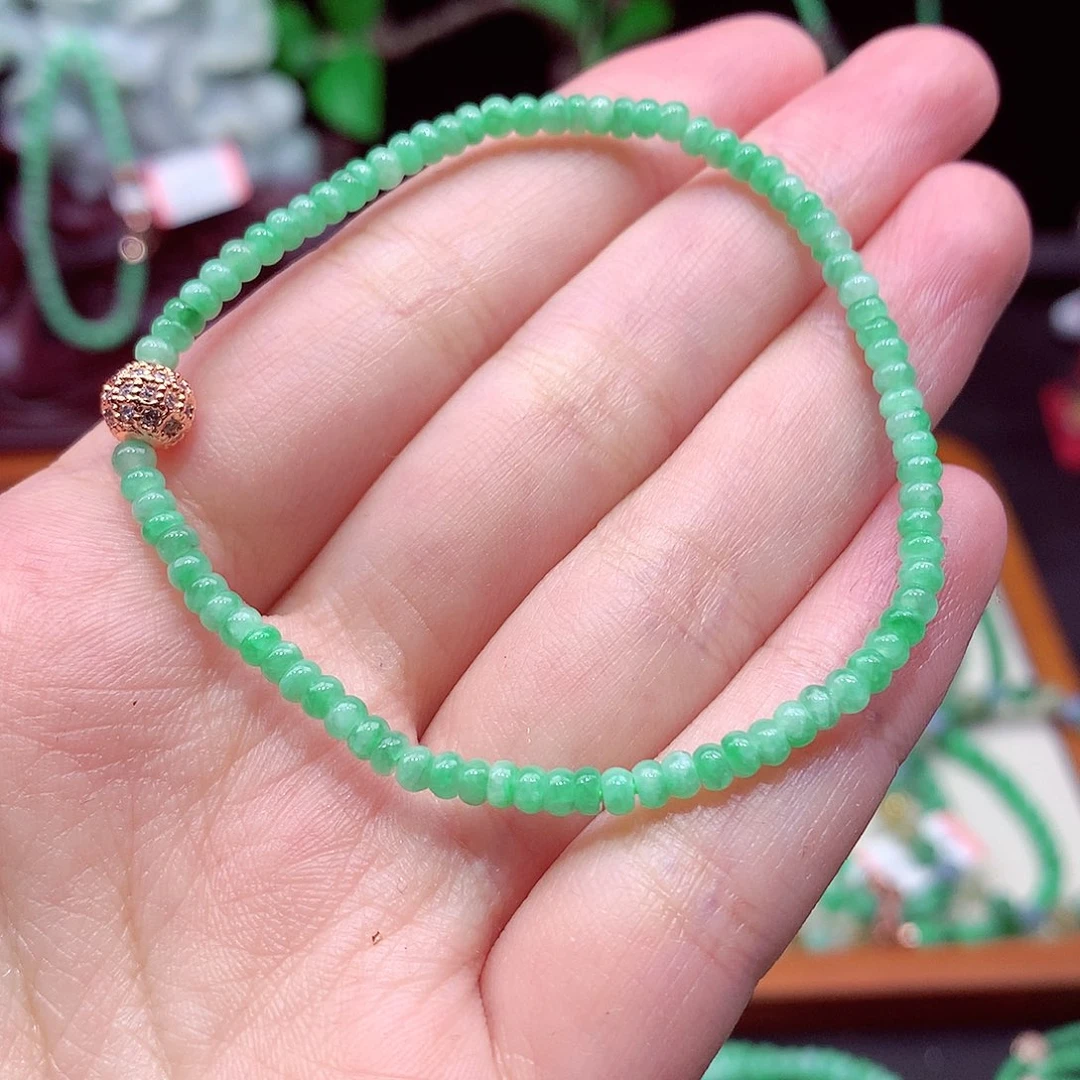 未镶嵌手链翡翠翡翠