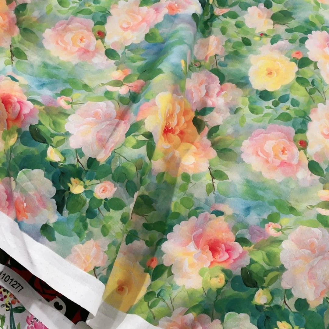 一米价纯棉平布1.1米宽果子布艺地卷