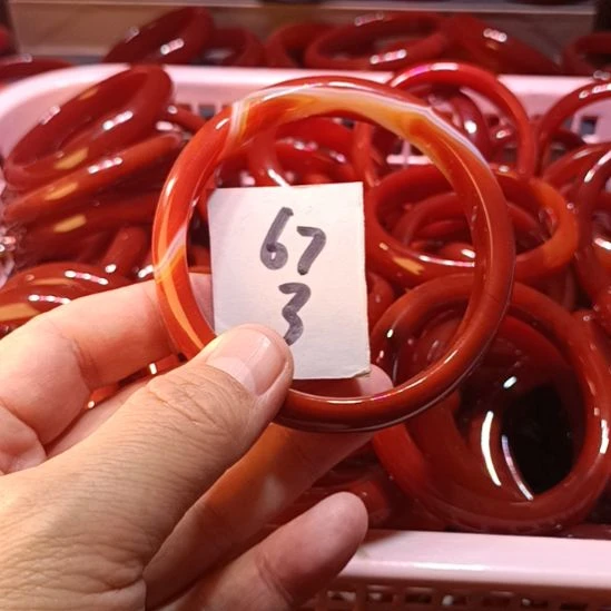 玛瑙/玉髓未镶嵌手镯