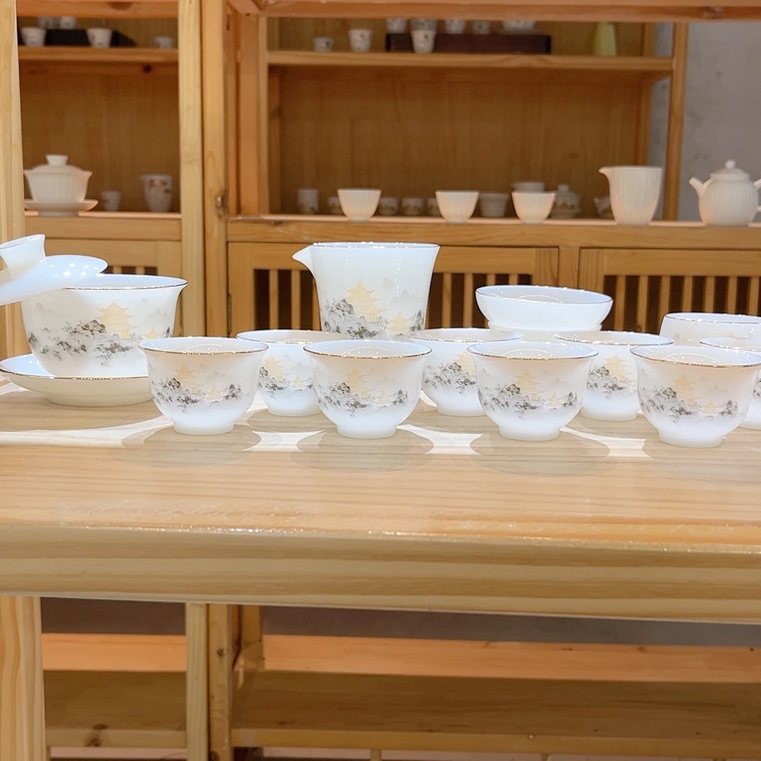 【御瓷斋】璞玉瓷套装