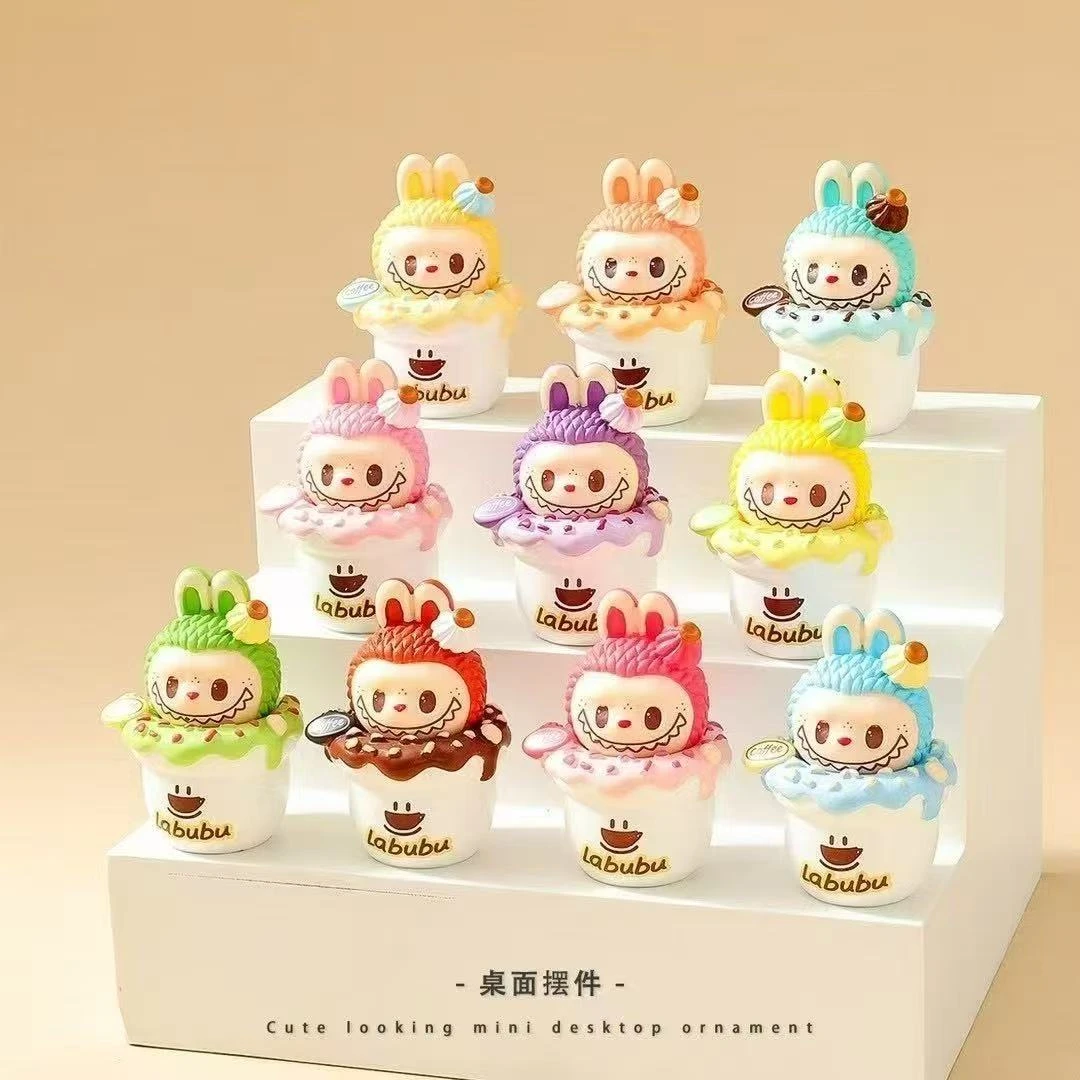 拉布布蛋糕杯树脂桌面小摆件