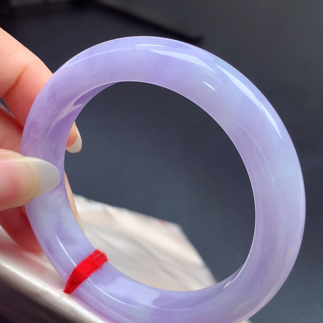 翡翠未镶嵌手镯56圈口