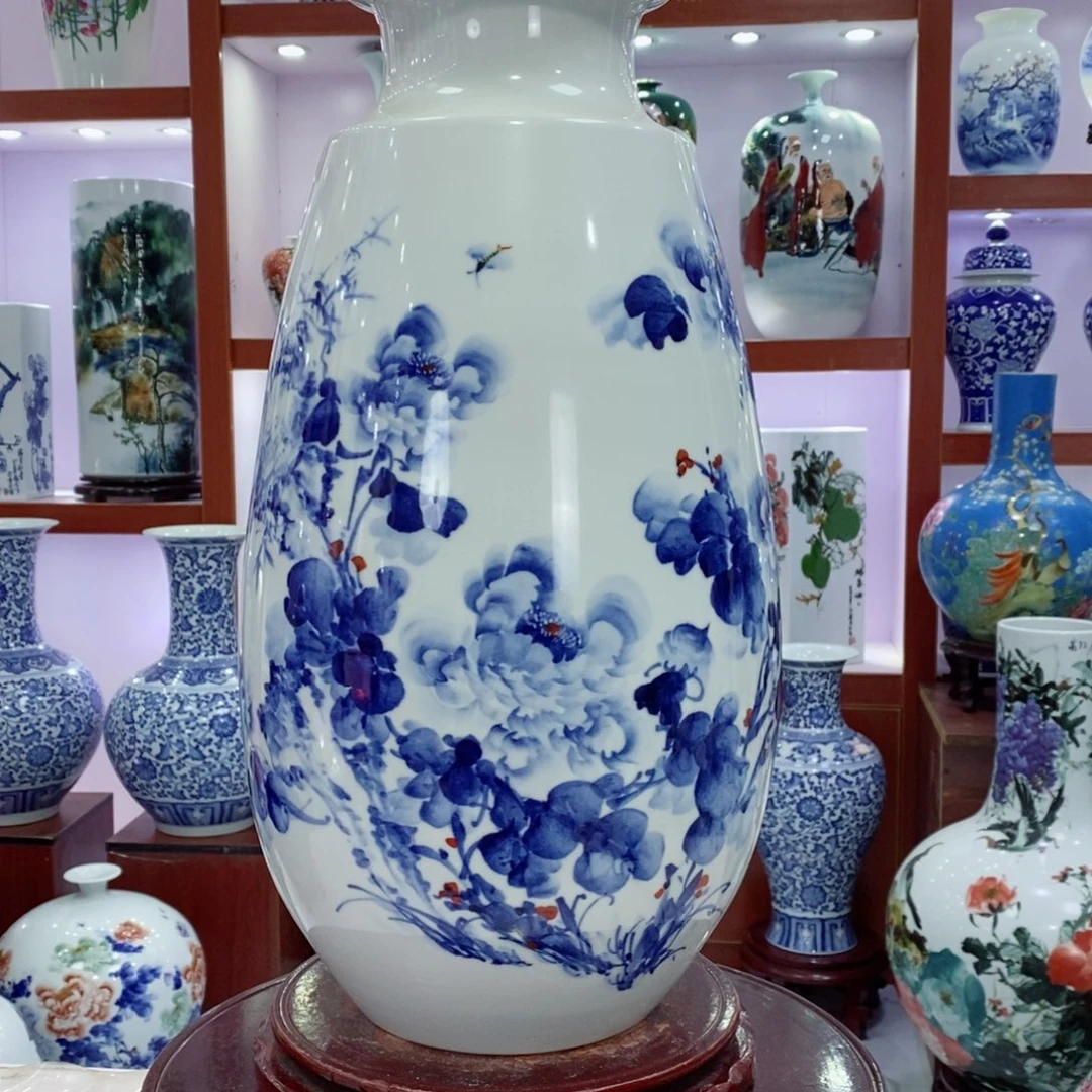 瓶景德镇手工手绘