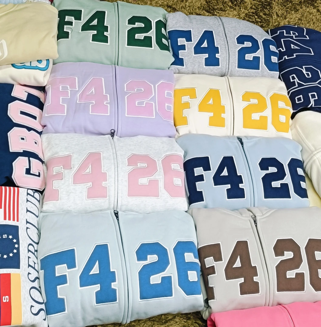 （加绒）4+2+6连帽潮牌男女同款卫衣