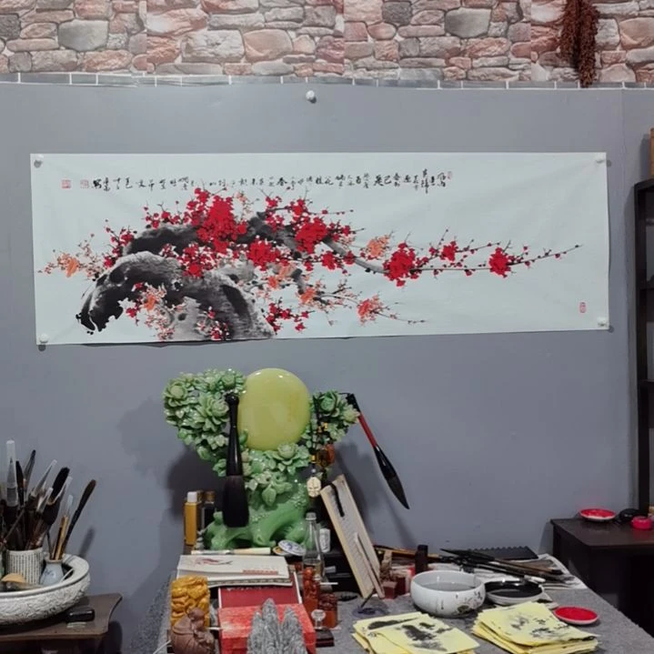 孟***子国画杨德富老师国画作品