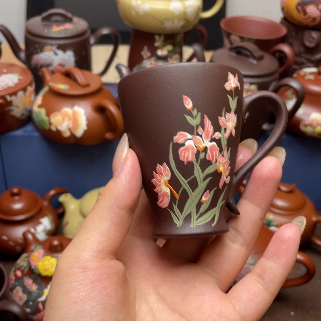茶杯紫砂紫砂主人杯100cc