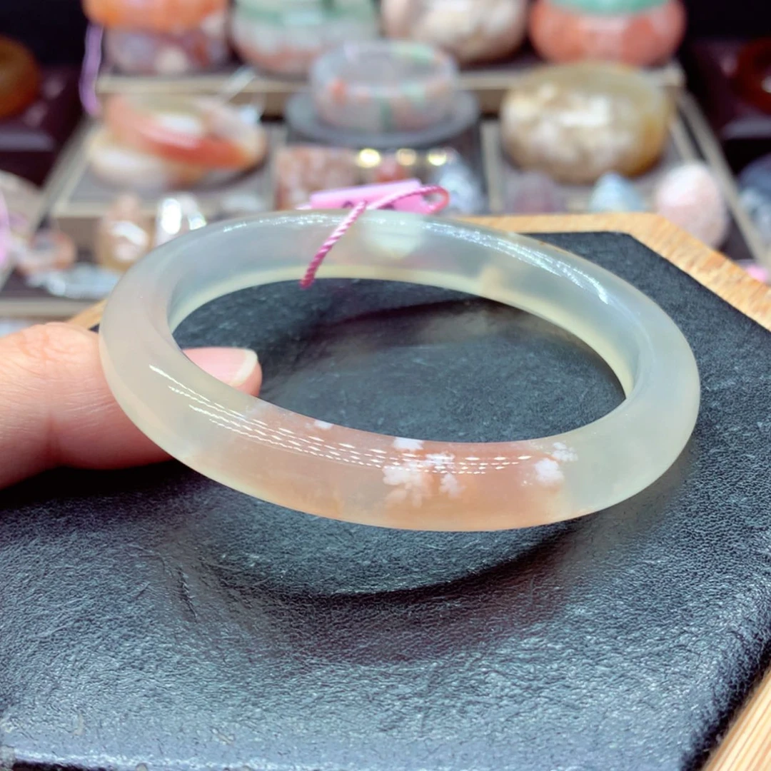 【闪购商品】玛瑙/玉髓手镯未镶嵌随*9不退