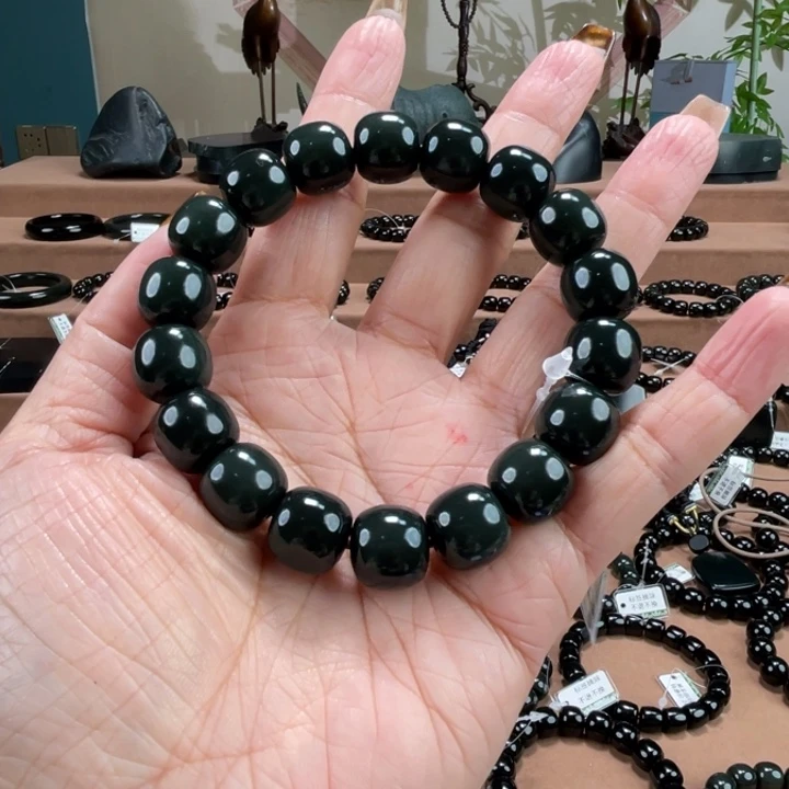 w***n和田玉未镶嵌手链13