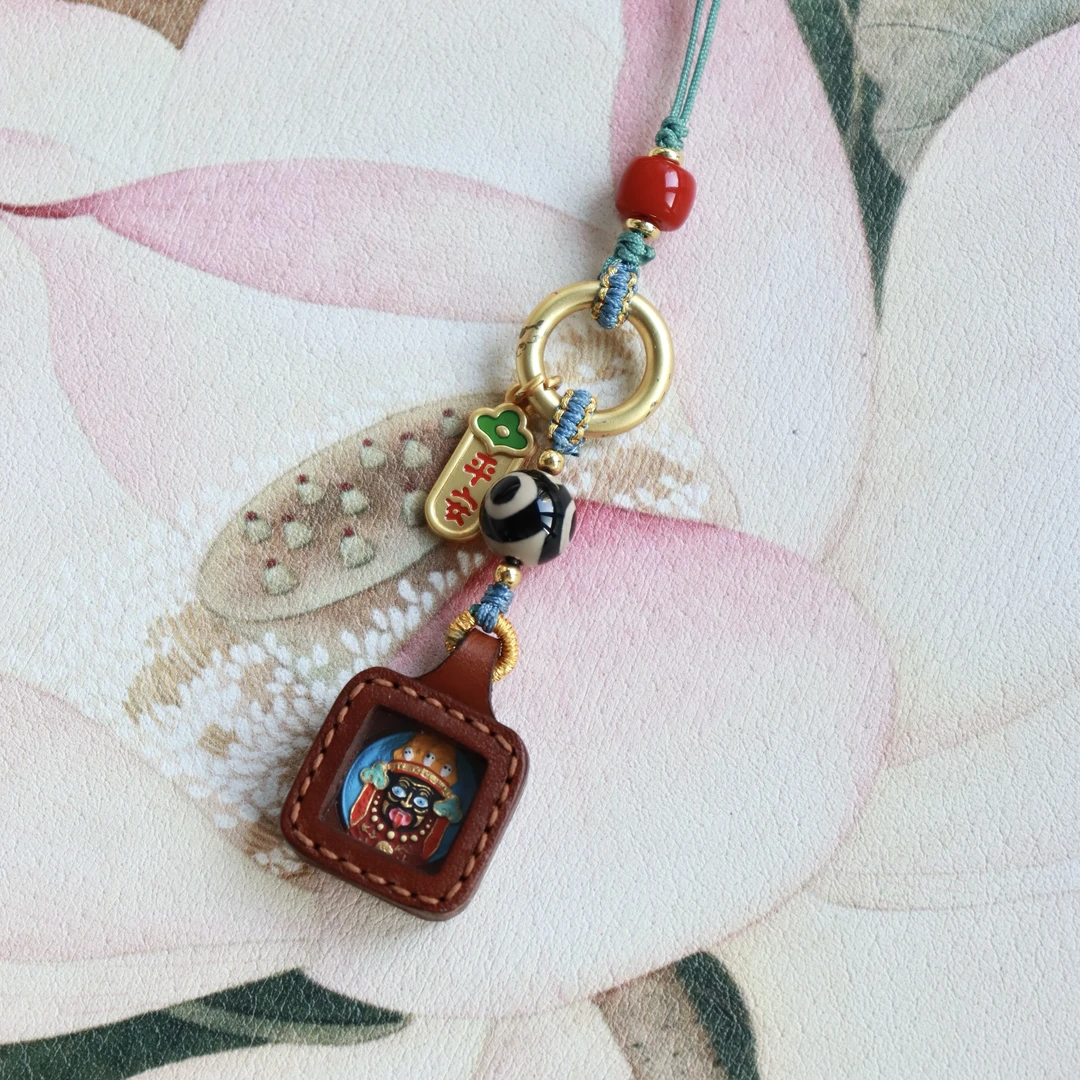 【元福禄】扎基拉姆擦擦手机挂钥匙扣挂件简单百搭