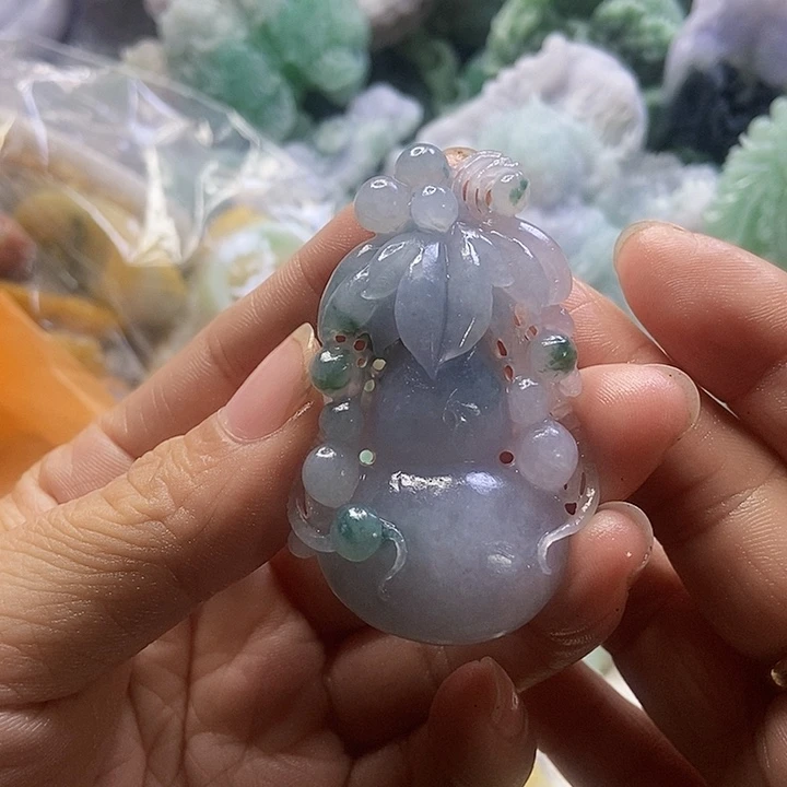 翡翠未镶嵌颈饰天然翡翠