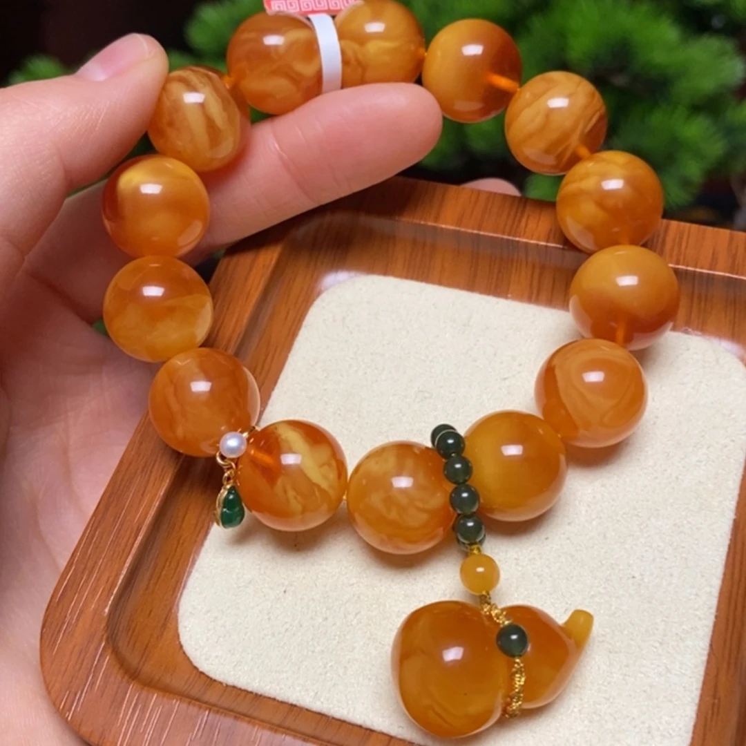 【闪购商品】手链蜜蜡未镶嵌手串