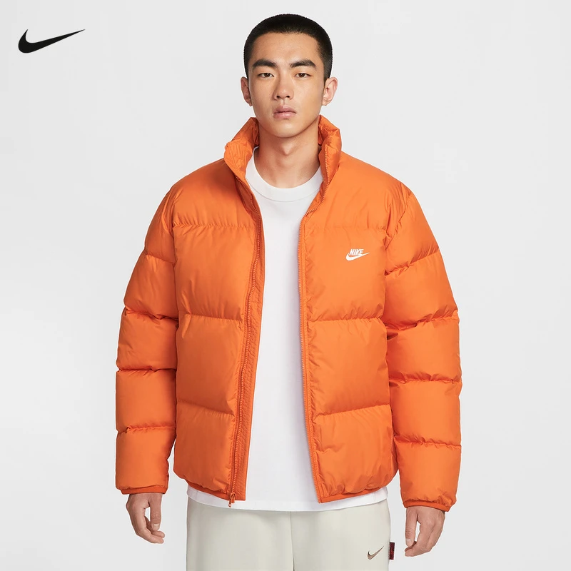 NIKE耐克男子冬新款拒水夹克立领外套保暖面包服羽绒服IB2976-893