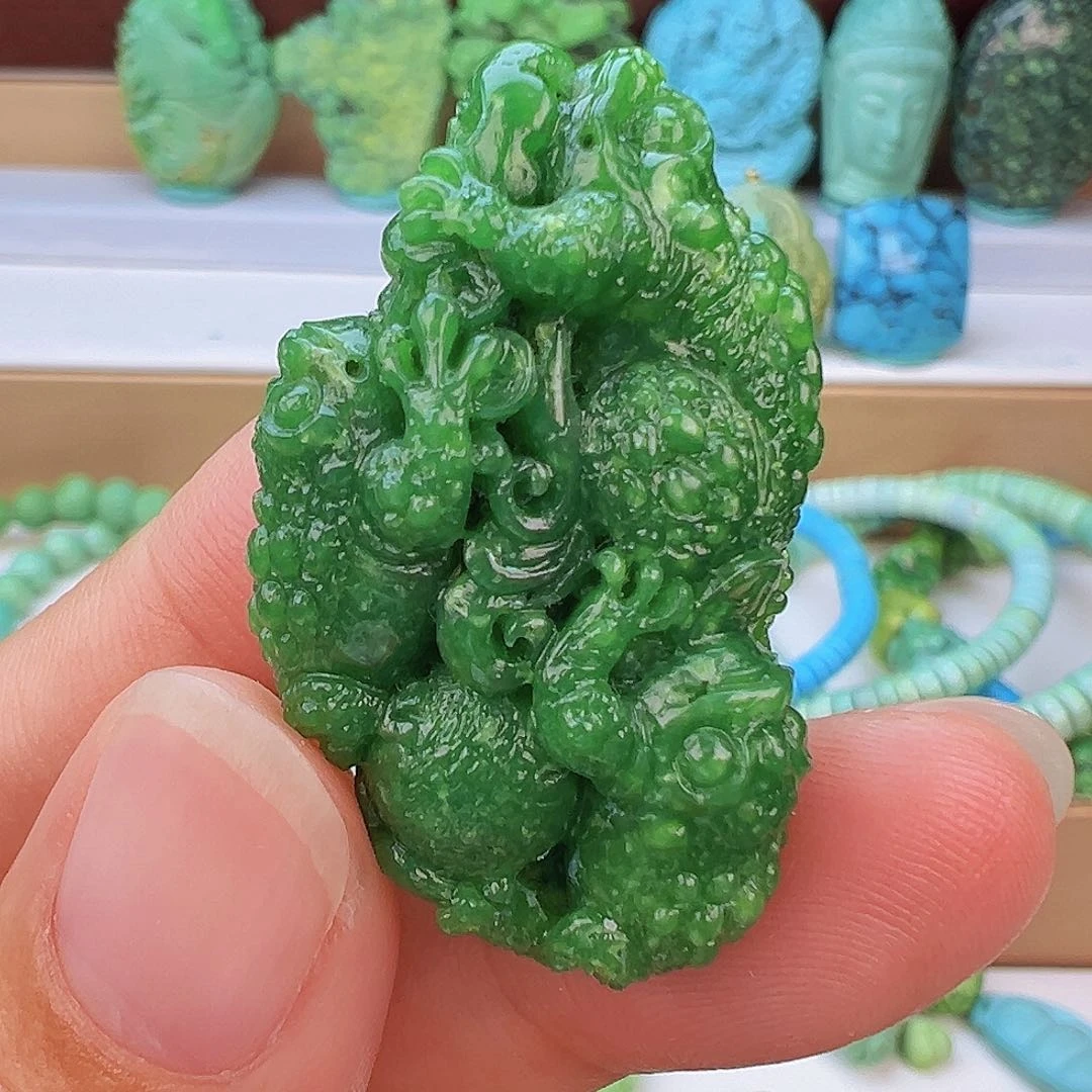 未镶嵌绿松石项链