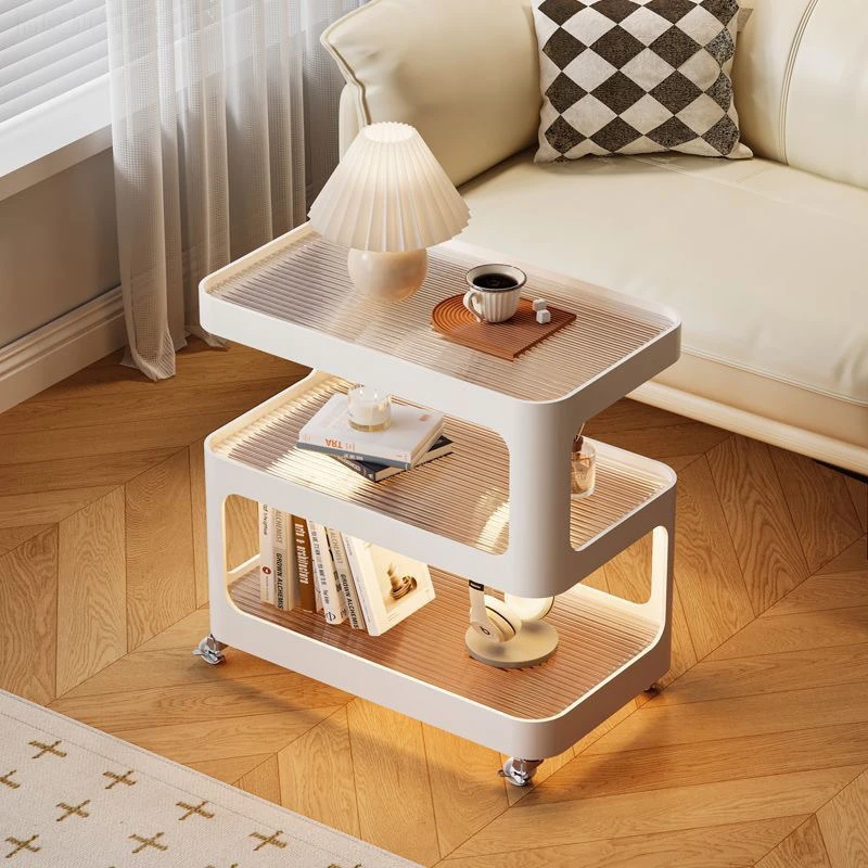沙发边几轻奢高级感2025新款客厅可移动茶几小桌子床头小推车边几