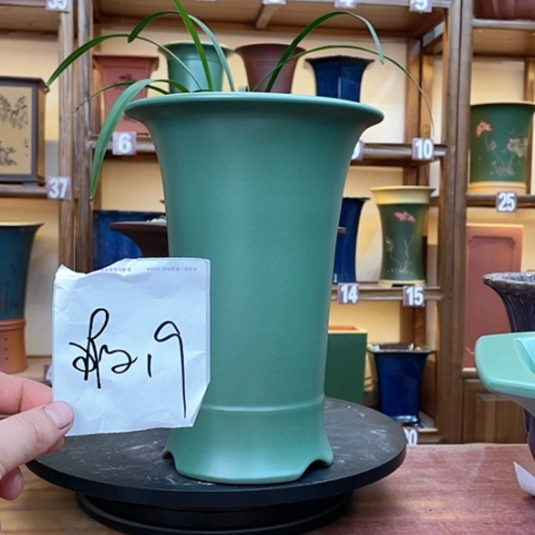 【闪购商品】紫砂花盆兰花734364846464648457